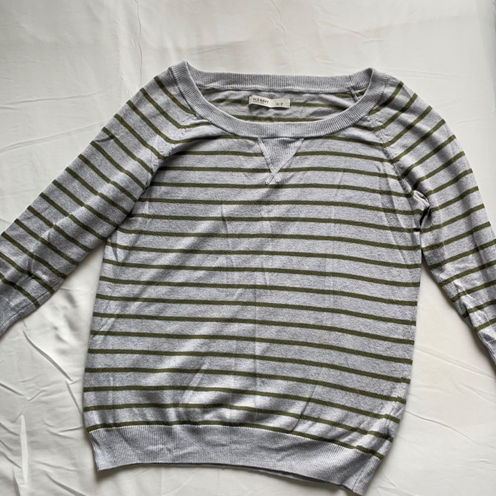 Y2K Striped Sweater
